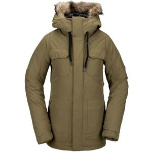 Womens Shadow Volcom Snowboarding Jacket Size S